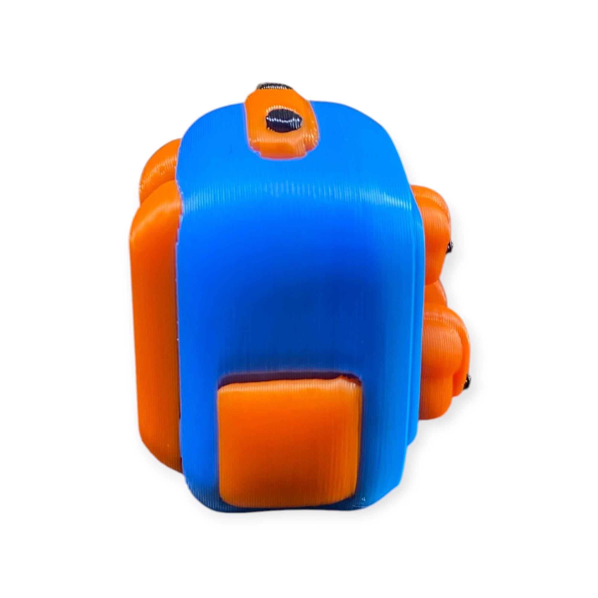 Custom Backpack Fidget Clicker Keychain | 3D Printed Sensory Toy | Student Gift