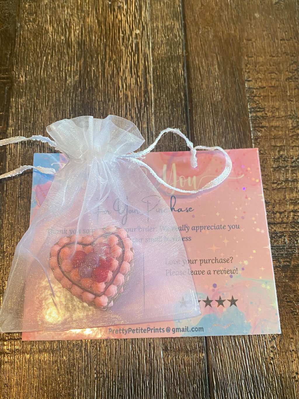 Chocolate Heart Cake Fidget Clicker Keychain | 3D Printed Sensory Toy | Dessert Gift