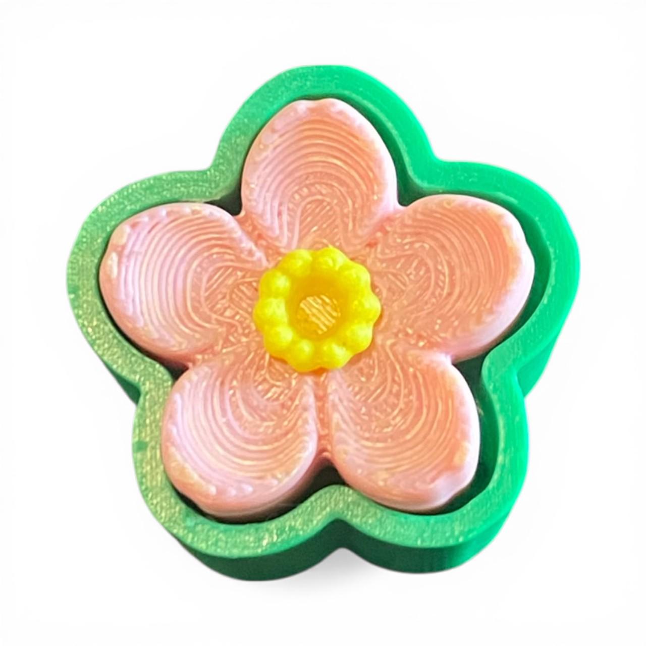 Spring Flower Fidget Clicker Set | 3D Printed Sensory Toy | Floral Gift