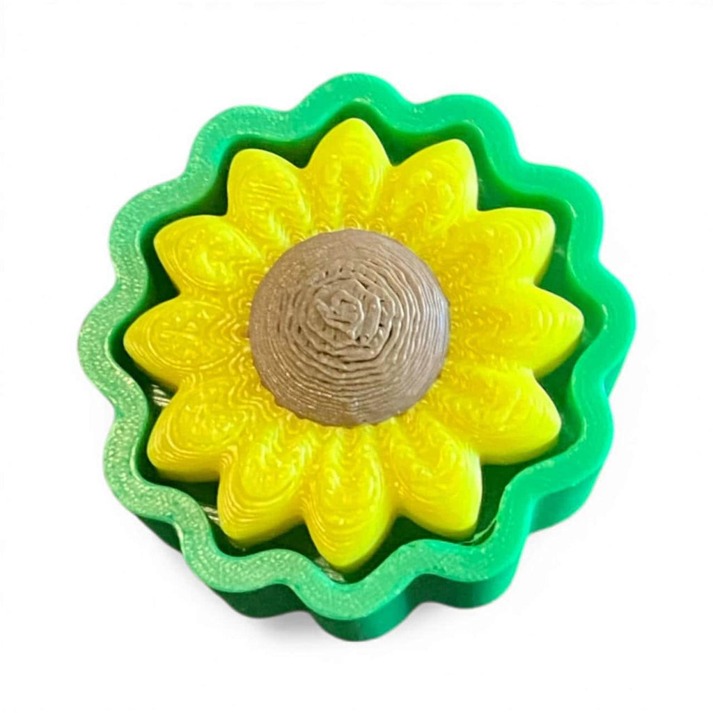 Spring Flower Fidget Clicker Set | 3D Printed Sensory Toy | Floral Gift
