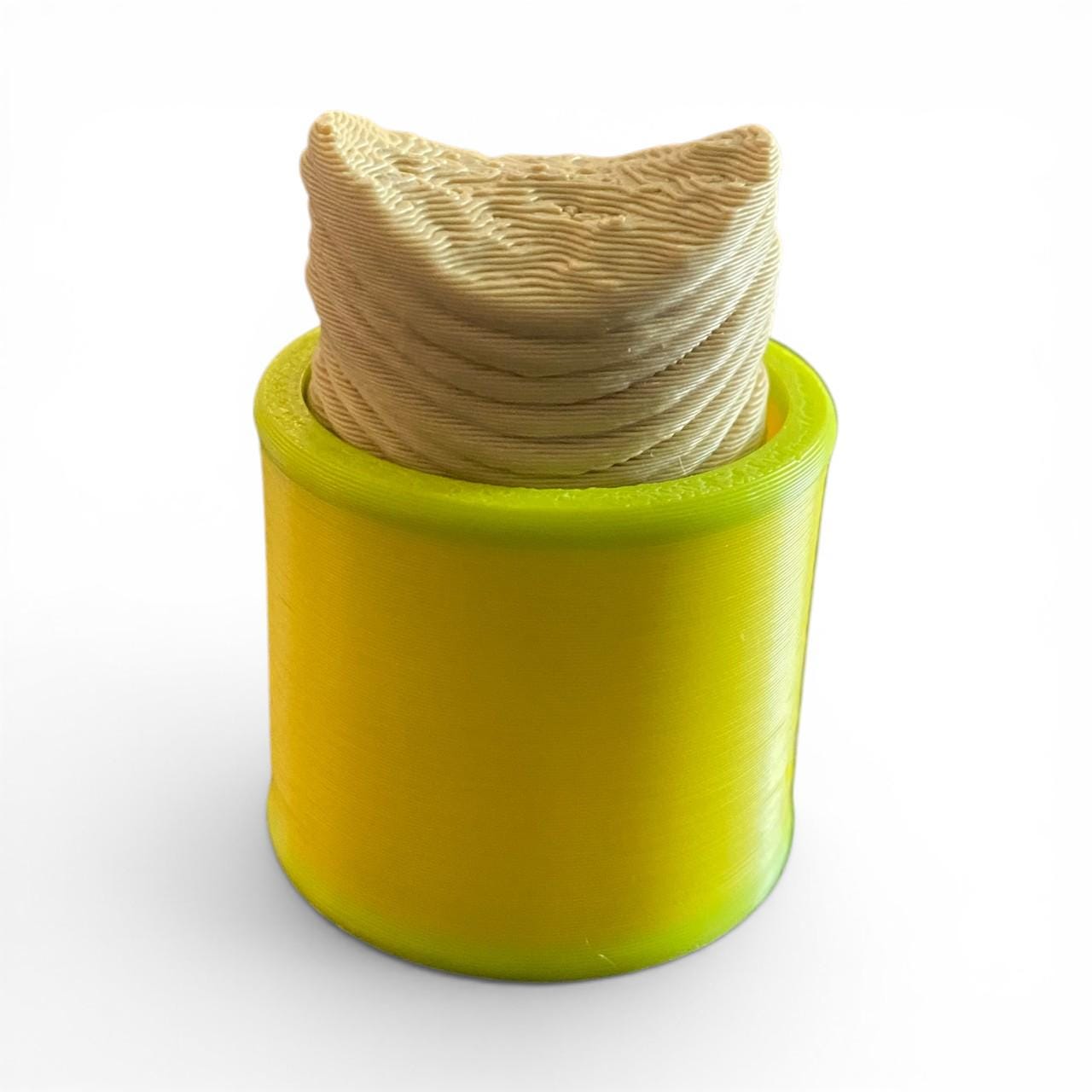Potato Chip Fidget Clicker Keychain | 3D Printed Sensory Toy | Funny Food Gift