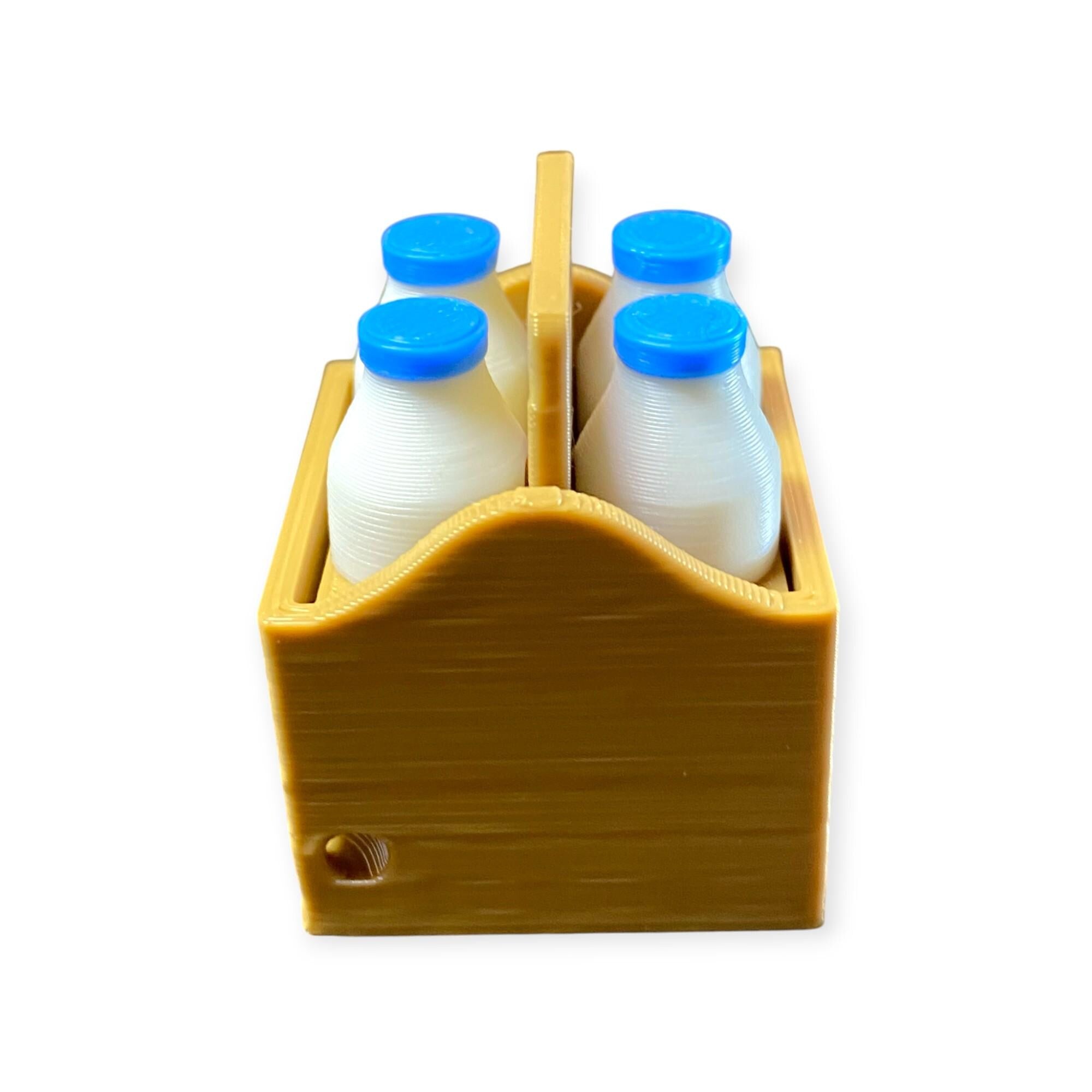 Milk Crate Fidget Clicker Keychain | 3D Printed Sensory Toy | Cat Gift