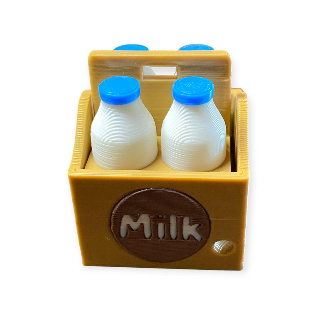 Milk Crate Fidget Clicker Keychain | 3D Printed Sensory Toy | Cat Gift