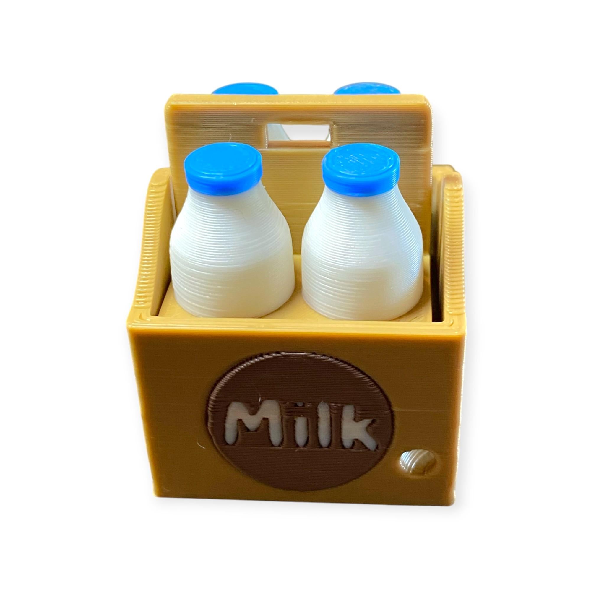Milk Crate Fidget Clicker Keychain | 3D Printed Sensory Toy | Cat Gift