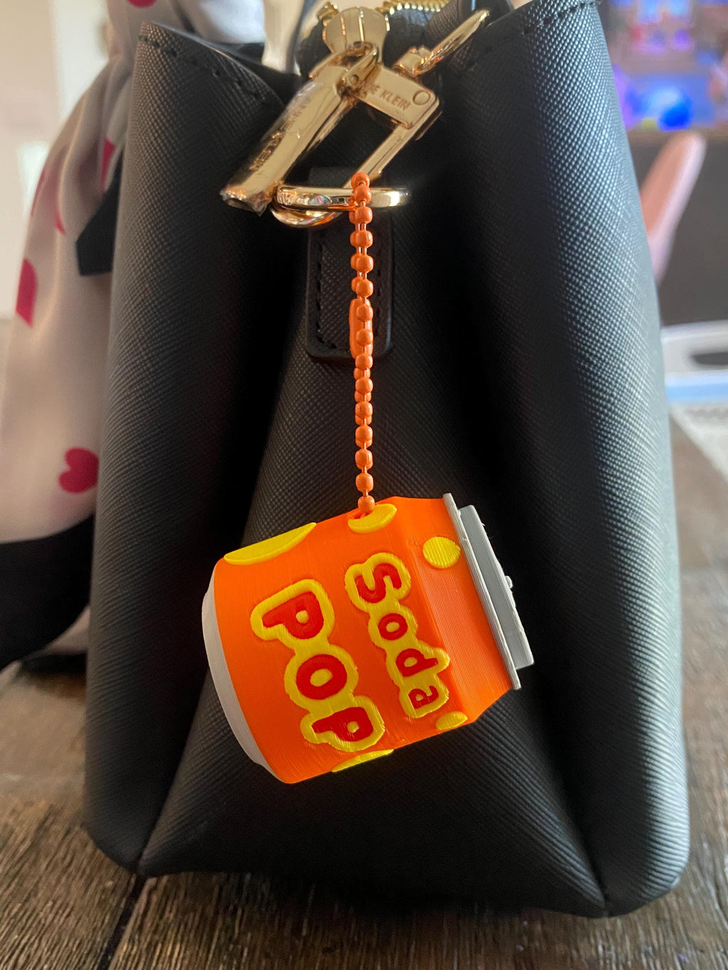 Soda Pop Can Fidget Clicker Keychain | 3D Printed Sensory Toy | Personalized Drink Gift
