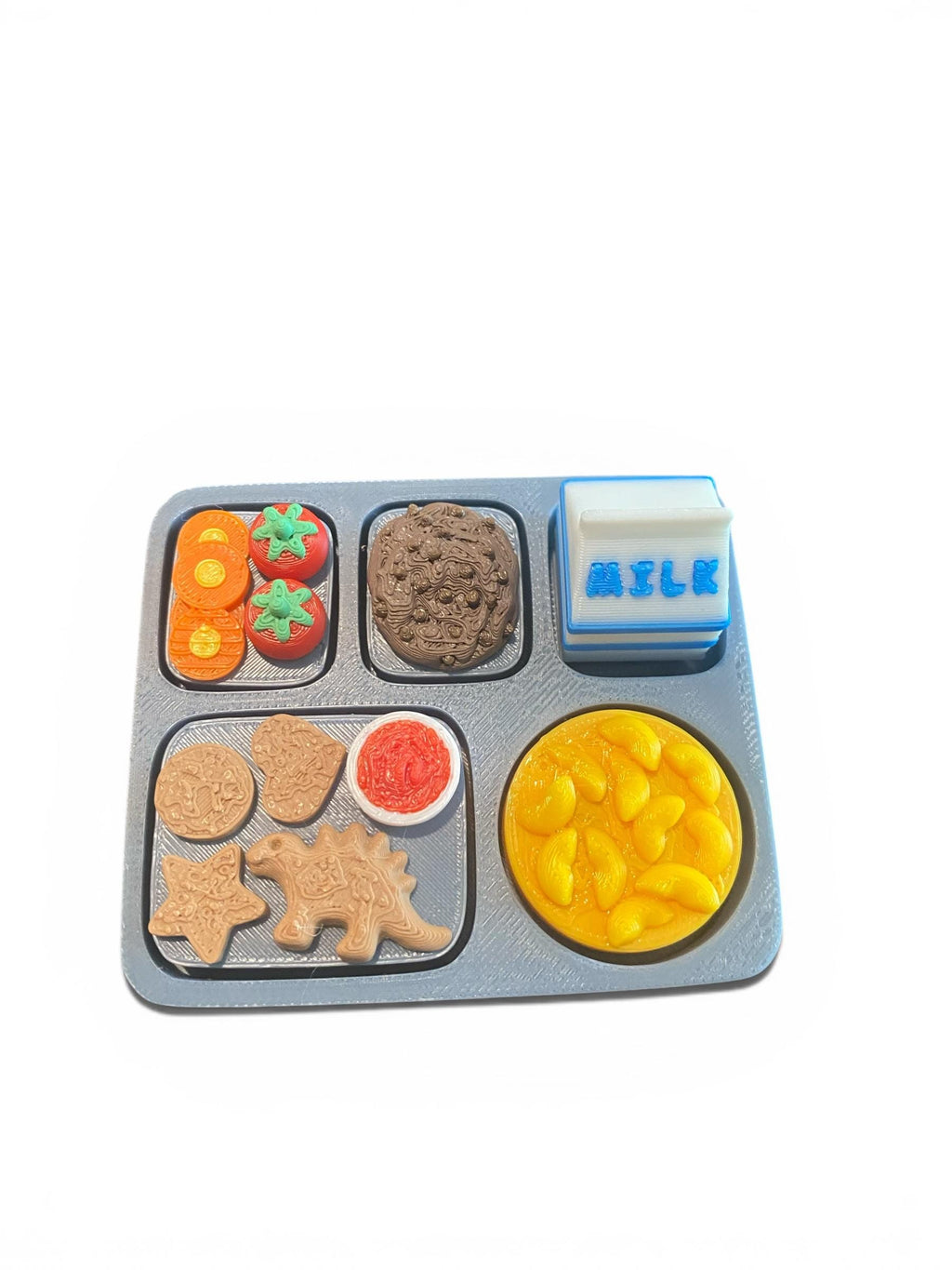 Lunchbox Fidget Clicker Keychain | 3D Printed Sensory Toy | Kawaii Snack Gift
