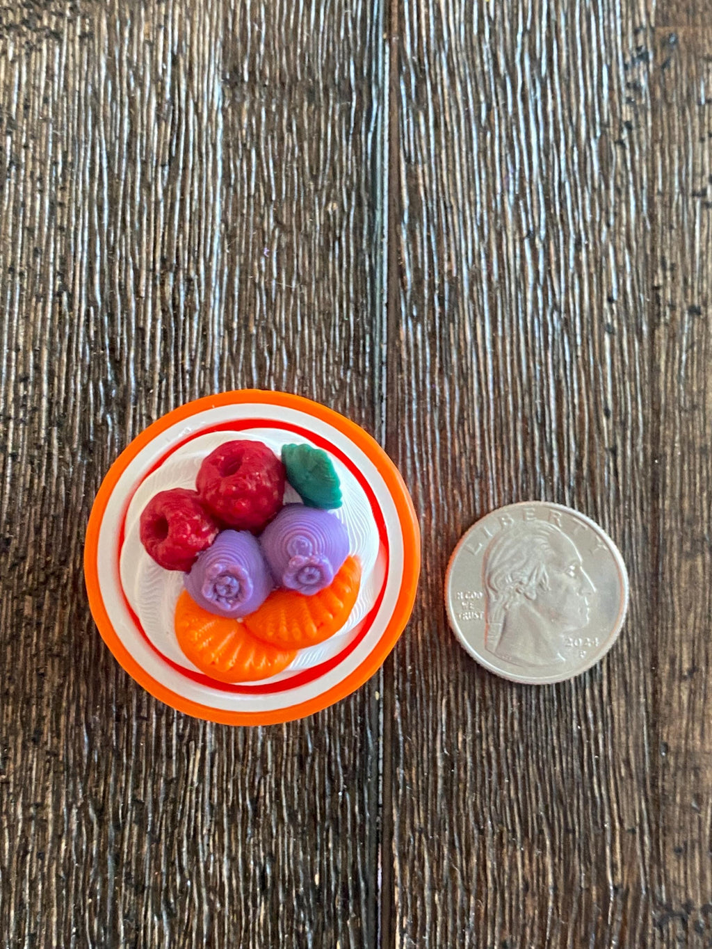 Fruit Bowl Fidget Clicker Keychain | 3D Printed Sensory Toy | Summer Gift