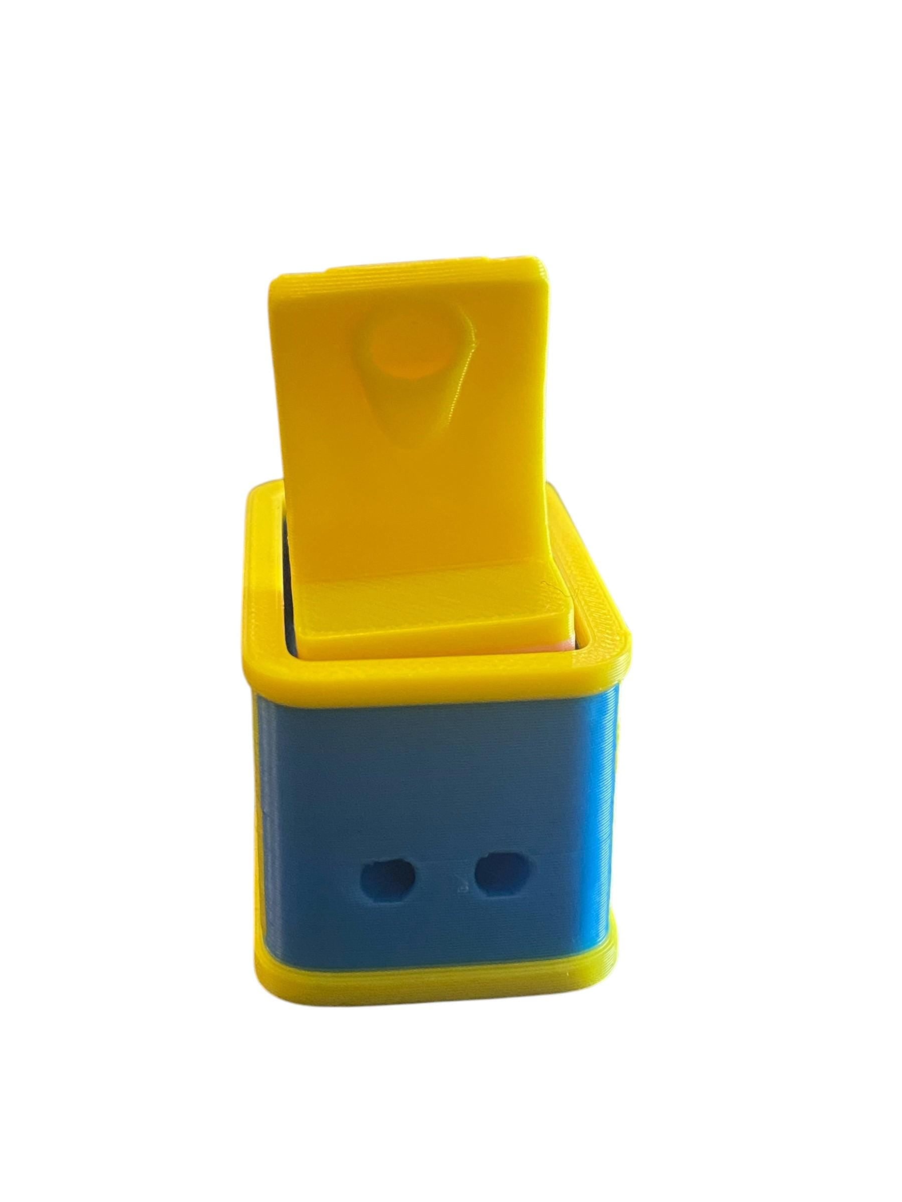Retro Canned Meat Fidget Clicker Keychain | 3D Printed Sensory Toy | Novelty Gift