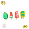 Summer Popsicle Fidget Clicker Keychain | 3D Printed Sensory Toy | Dessert Gift