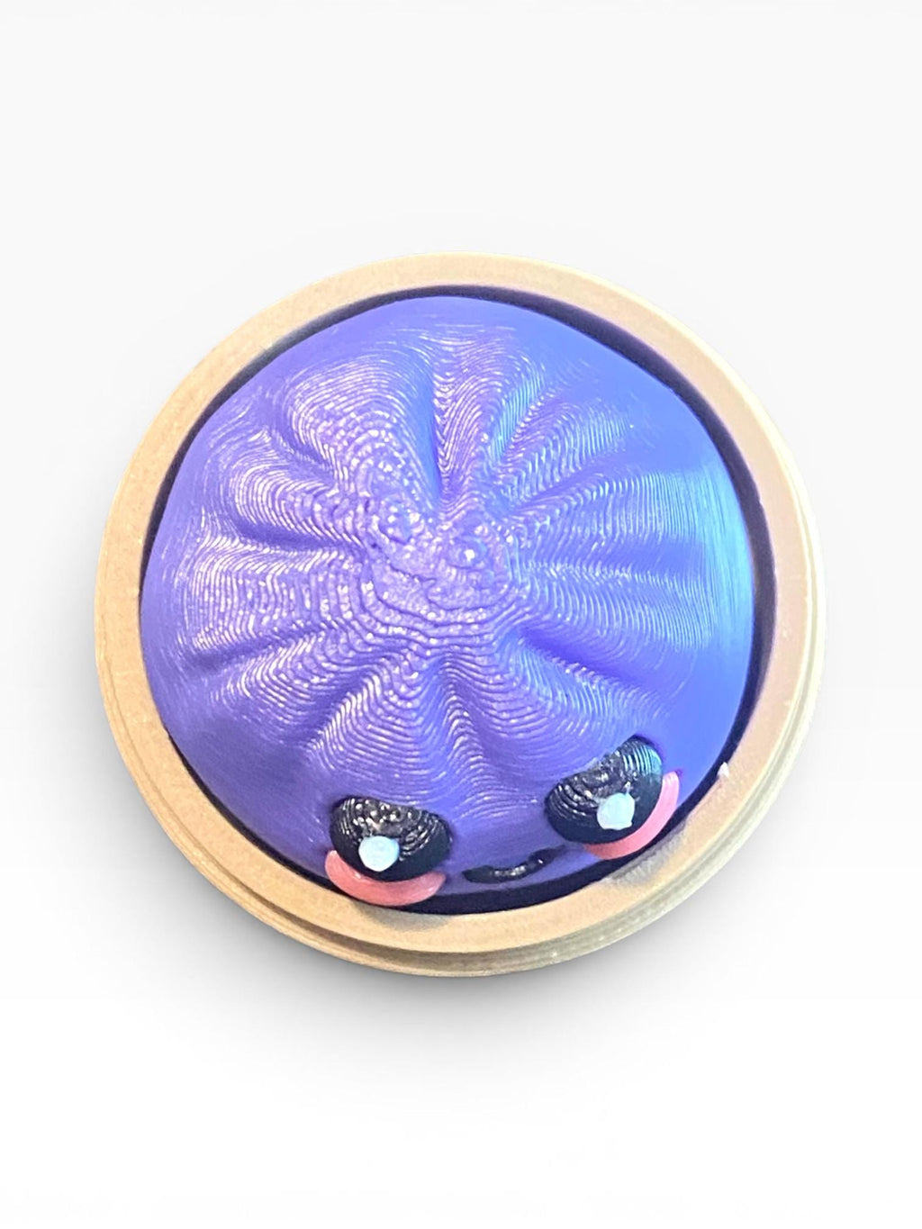 Bao Bun Fidget Clicker Keychain | 3D Printed Sensory Toy | Food Gift
