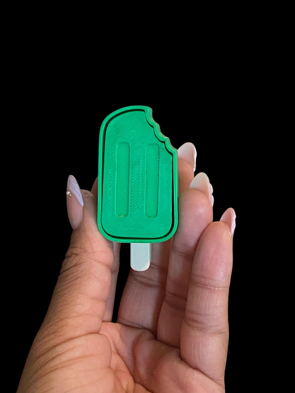 Summer Popsicle Fidget Clicker Keychain | 3D Printed Sensory Toy | Dessert Gift