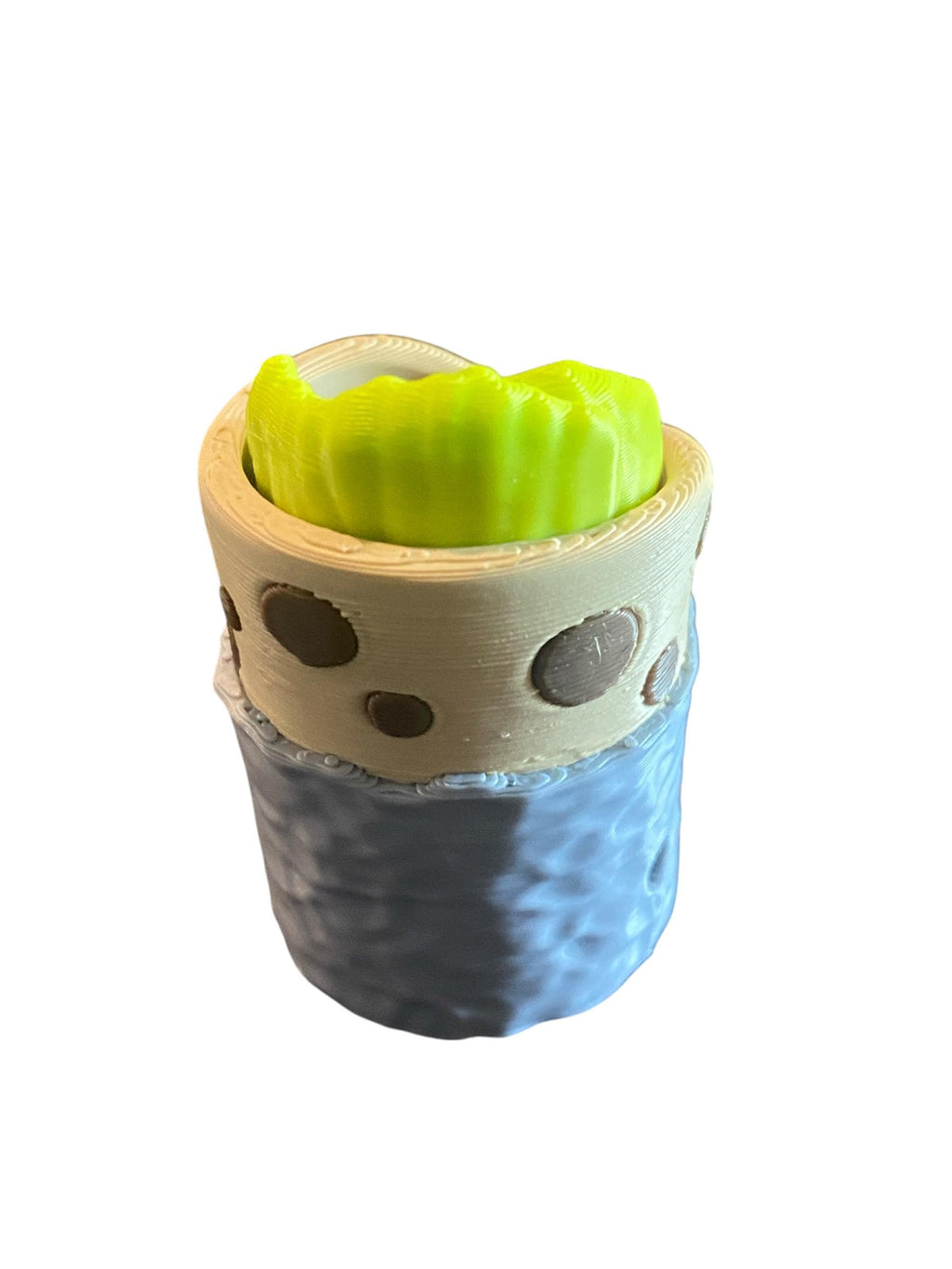 Burrito Fidget Clicker Keychain | 3D Printed Sensory Toy | Foodie Gift