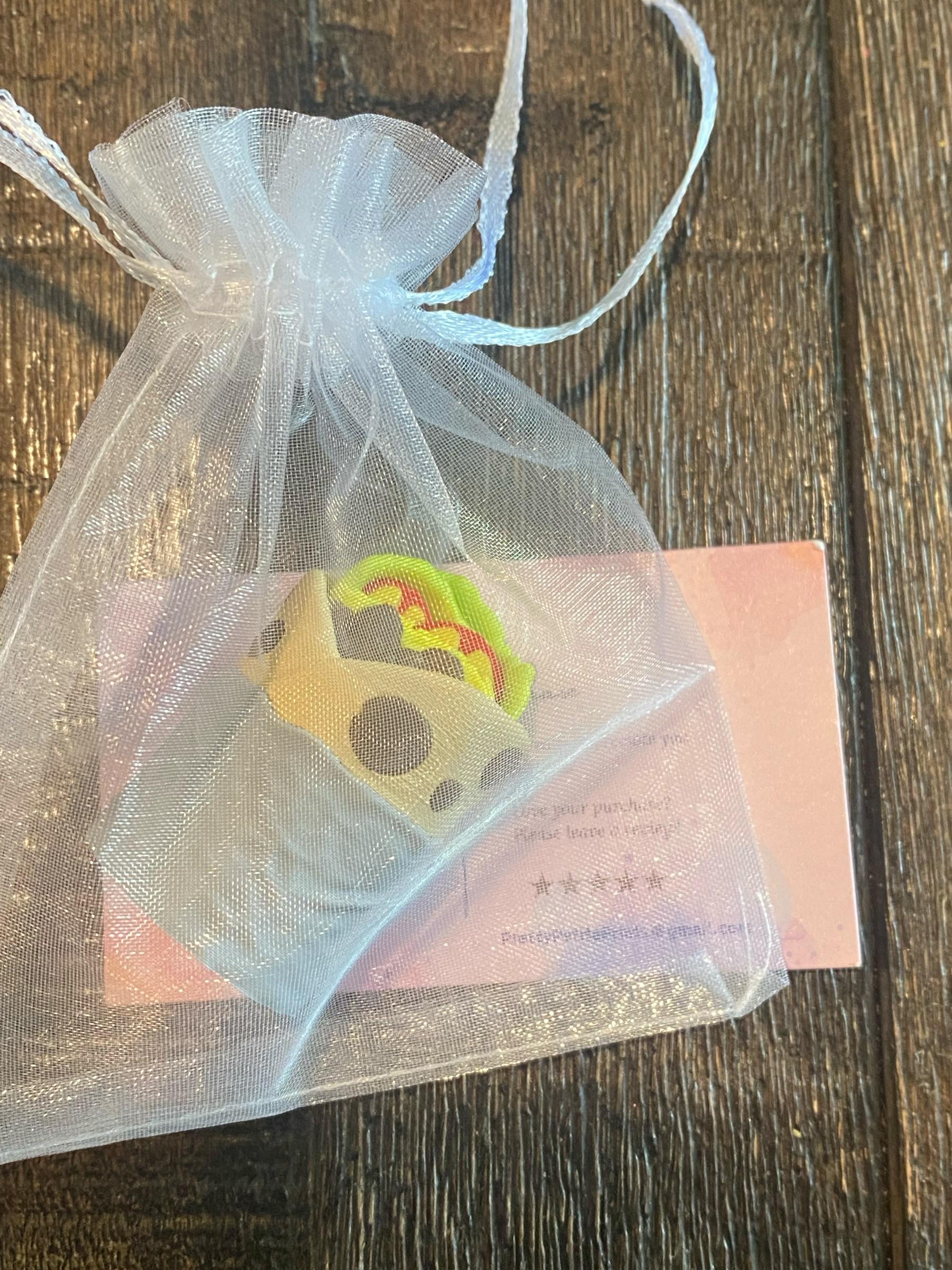 Burrito Fidget Clicker Keychain | 3D Printed Sensory Toy | Foodie Gift
