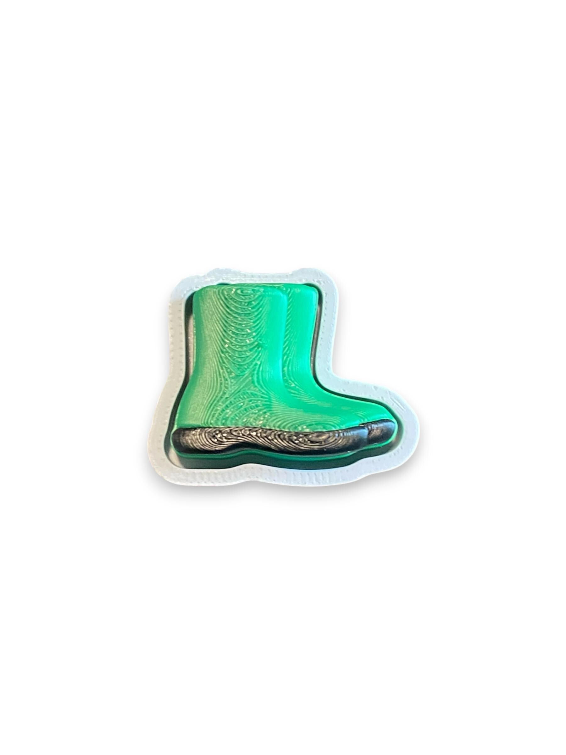 Rain Cloud Fidget Clicker Keychain | 3D Printed Sensory Toy | Cottagecore Gift