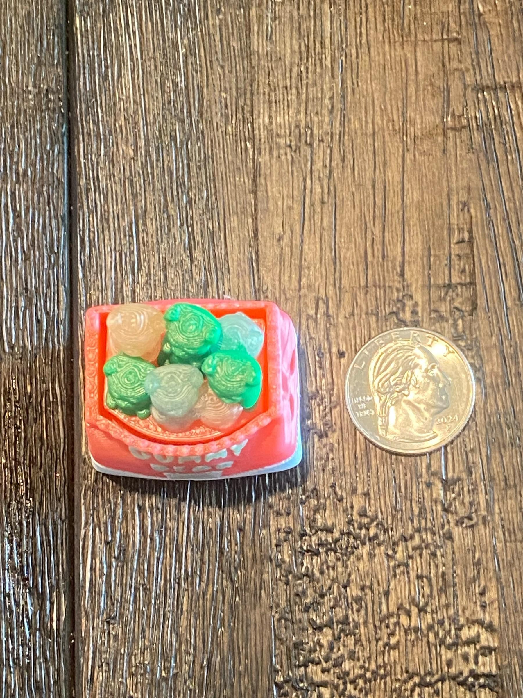 Bag of Gummy Bears Fidget Clicker Keychain | 3D Printed Sensory Toy | Candy Gift