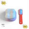 Molar & Toothbrush Fidget Clicker Keychain | 3D Printed Sensory Toy | Dental Gift