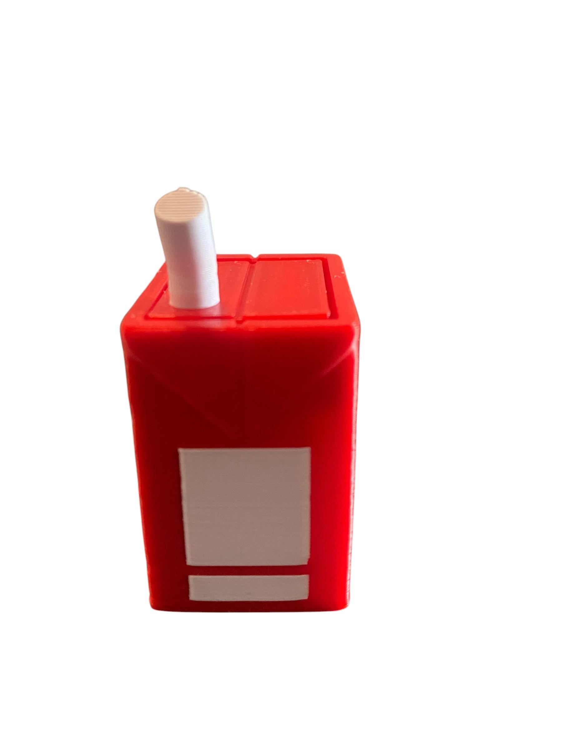 Apple & Orange Juice Box  Fidget Clicker | 3D Printed Sensory Toy | Kawaii Dessert Gift