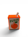 Apple & Orange Juice Box  Fidget Clicker | 3D Printed Sensory Toy | Kawaii Dessert Gift