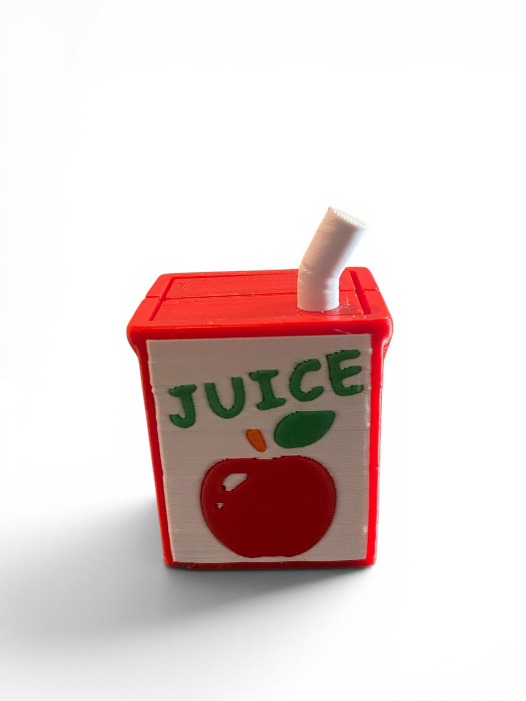 Apple & Orange Juice Box  Fidget Clicker | 3D Printed Sensory Toy | Kawaii Dessert Gift