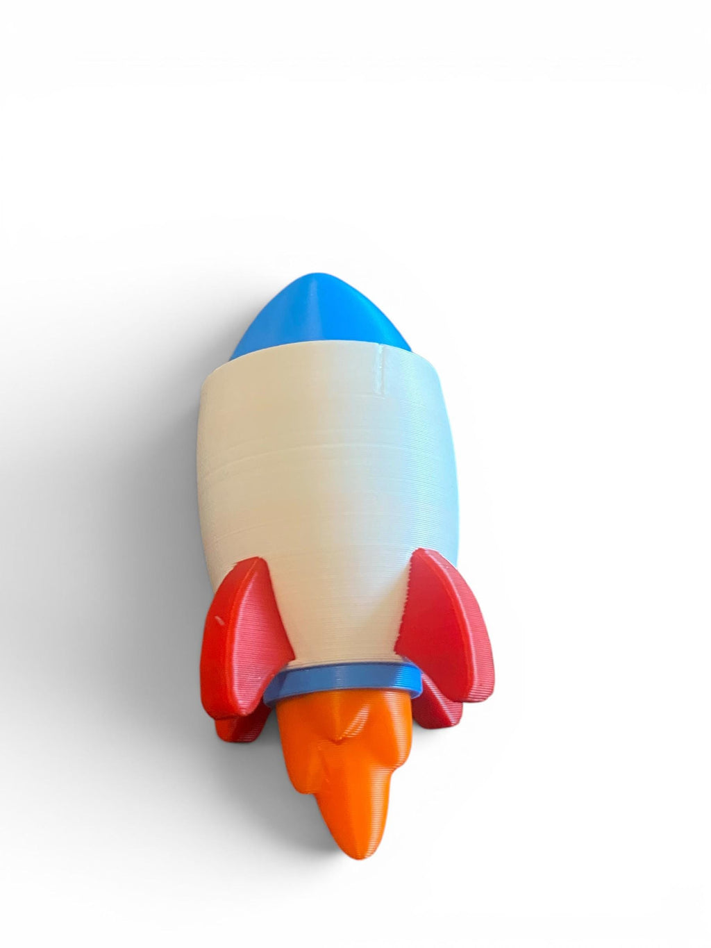Spaceship Fidget Clicker Keychain | 3D Printed Sensory Toy | Space Lover Gift