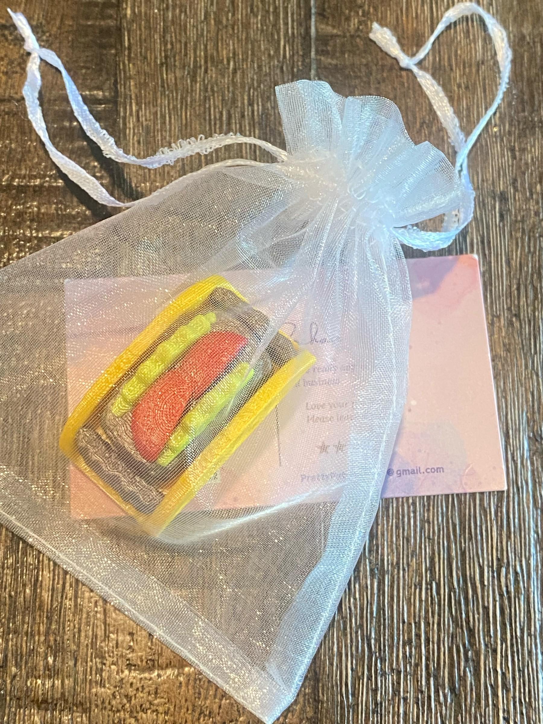 Taco Fidget Clicker Keychain | 3D Printed Sensory Toy | Cute Foodie Gift